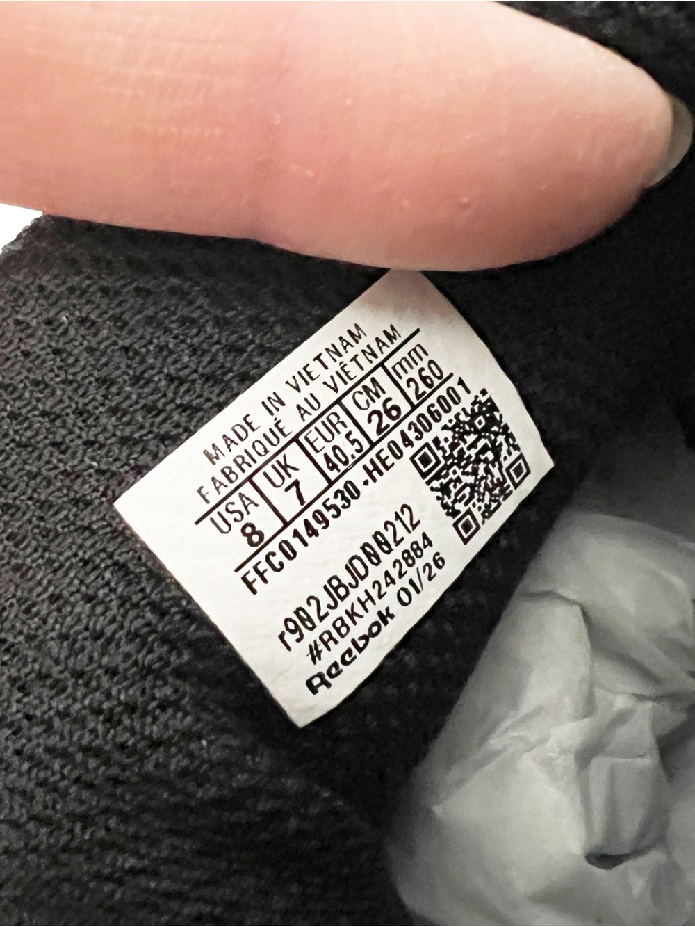 NIB Genuine Reebok x Heelys White & Black Low-Top Sneakers 8 - Picture 7 of 9